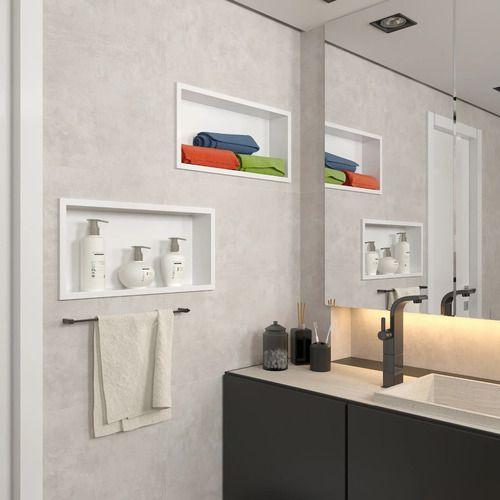 Imagem de Nicho Para Banheiro Deluxe - Porcelanato Polido - 30x60x10cm