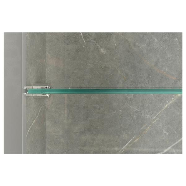 Nicho Para Banheiro Em Porcelanato Polido Com Prateleira De Vidro - CINZA - Incompany Imagem de Nicho Para Banheiro Em Porcelanato Polido Com Prateleira De Vidro - CINZA