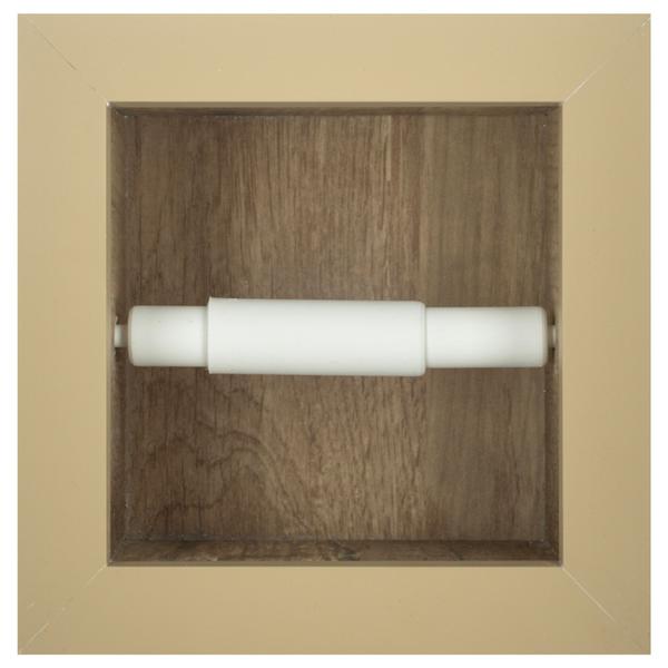Nicho Para Banheiro Em Porcelanato Porta Shampoo Sabonete e Porta Papel Higiênico (Mad. 50) - Incompany Imagem de Nicho Para Banheiro Em Porcelanato Porta Shampoo Sabonete e Porta Papel Higiênico (Mad. 50)