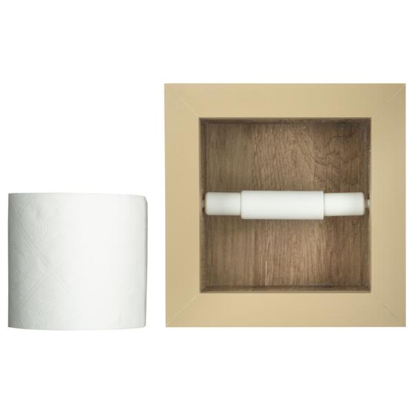 Nicho Para Banheiro Em Porcelanato Porta Shampoo Sabonete e Porta Papel Higiênico (Mad. 50) - Incompany Imagem de Nicho Para Banheiro Em Porcelanato Porta Shampoo Sabonete e Porta Papel Higiênico (Mad. 50)