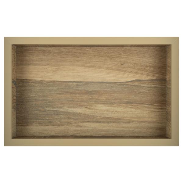 Nicho Para Banheiro Em Porcelanato Porta Shampoo Sabonete e Porta Papel Higiênico (Mad. 50) - Incompany Imagem de Nicho Para Banheiro Em Porcelanato Porta Shampoo Sabonete e Porta Papel Higiênico (Mad. 50)