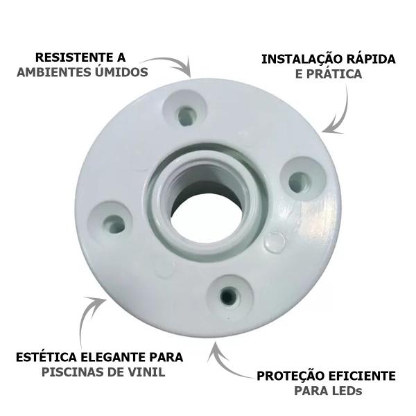 Imagem de Nicho para Piscina LED Vinil Compacto Brustec