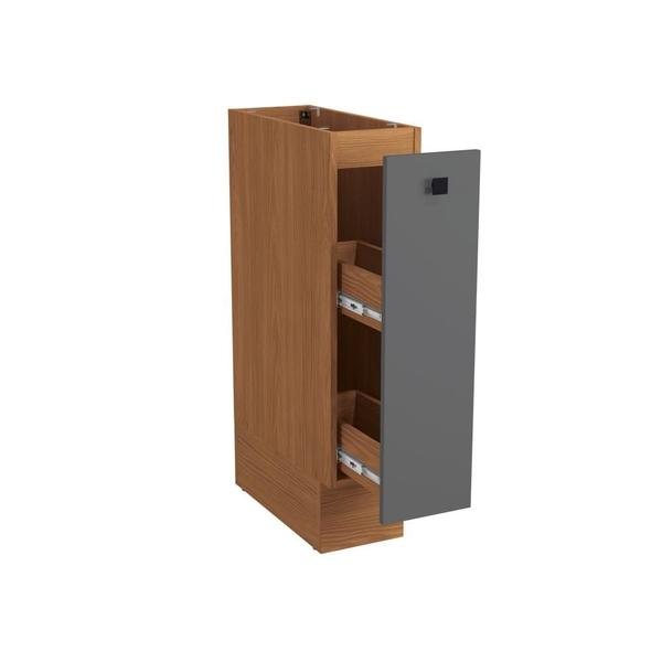 Nicho Porta Condimentos Kappesberg Pixel Canela/Cinza Sagrado 20cm