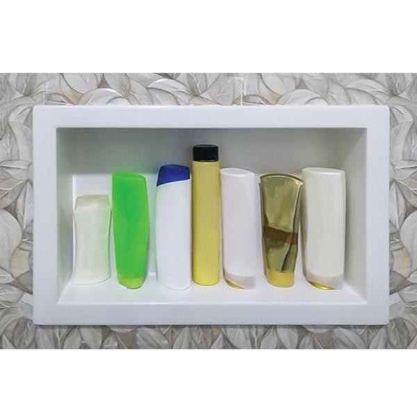 Imagem de Nicho Sintético Porta Shampoo 37x35cm Branco - 110030958 - CORSO