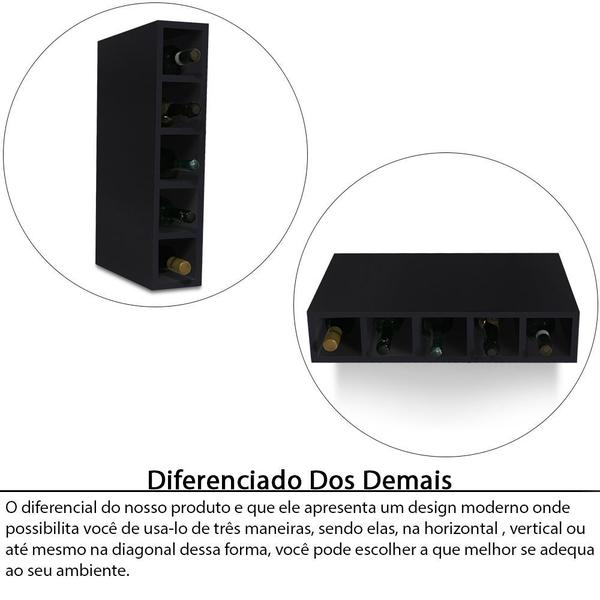 Nicho Suporte Garrafeiro Adega De Garrafas Vinho De Parede Em Mdf - Genus Móveis Imagem de Nicho Suporte Garrafeiro Adega De Garrafas Vinho De Parede Em Mdf