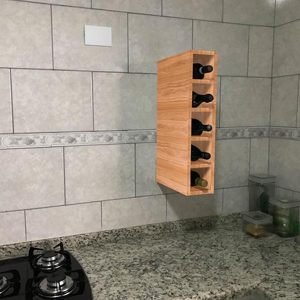 Nicho Suporte Garrafeiro Adega De Garrafas Vinho De Parede Em Mdf - Genus Móveis Imagem de Nicho Suporte Garrafeiro Adega De Garrafas Vinho De Parede Em Mdf