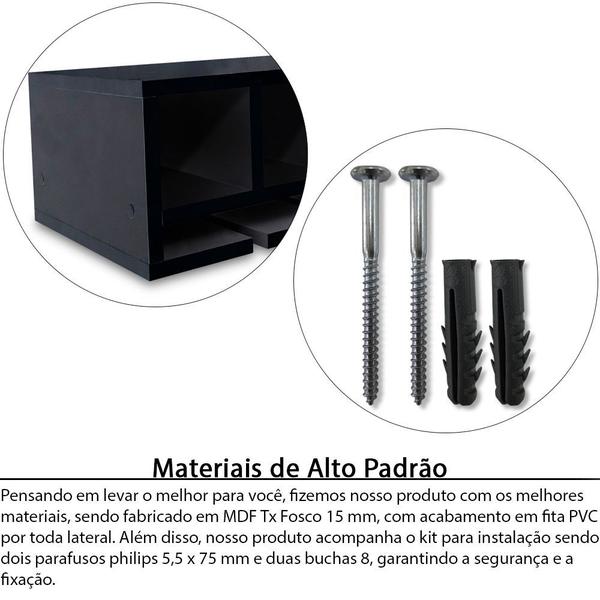 Nicho Suporte Garrafeiro Adega Garrafa Vinho E Taças De Parede Em MDF - Genus Móveis Imagem de Nicho Suporte Garrafeiro Adega Garrafa Vinho E Taças De Parede Em MDF
