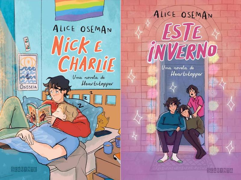 Imagem de Nick e charlie este inverno: uma novela de heartstopper kit 2 volumes