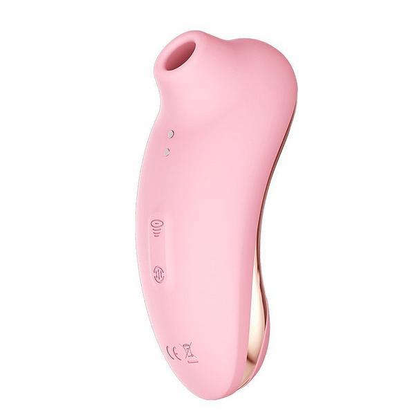 Imagem de Nicki Sugador de Clitóris e Vibrador 11,5cm x 4,7cm 8 Intensidades Tapping Pulsação de Ar Resistente à Água Recarregável