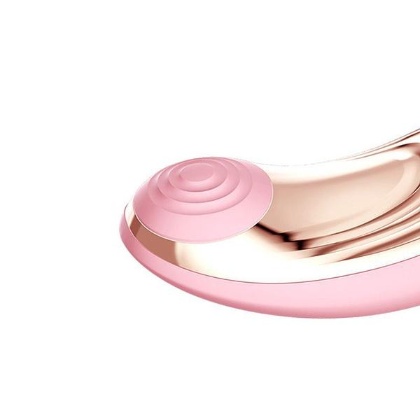 Imagem de Nicki Sugador de Clitóris e Vibrador 11,5cm x 4,7cm 8 Intensidades Tapping Pulsação de Ar Resistente à Água Recarregável