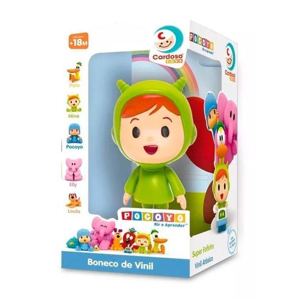 Imagem de Nina boneca de vinil infantil turma do pocoyo - cardoso toys