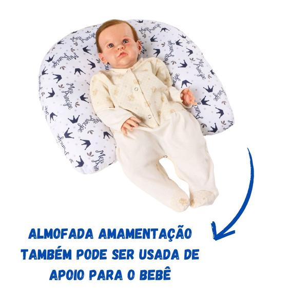 Imagem de Ninho Redutor + Almofada Apoio Amamentação Para Bebês 01 Peça