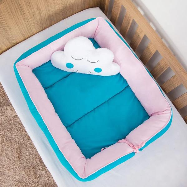 Ninho Redutor De Berço Para Bebê Nuvem Chuva De Amor Tifany - Casa Pedro Imagem de Ninho Redutor De Berço Para Bebê Nuvem Chuva De Amor Tifany