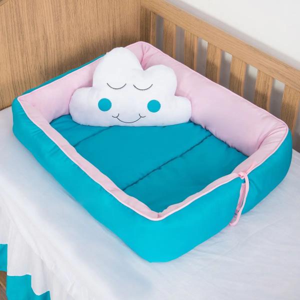 Ninho Redutor De Berço Para Bebê Nuvem Chuva De Amor Tifany - Casa Pedro Imagem de Ninho Redutor De Berço Para Bebê Nuvem Chuva De Amor Tifany