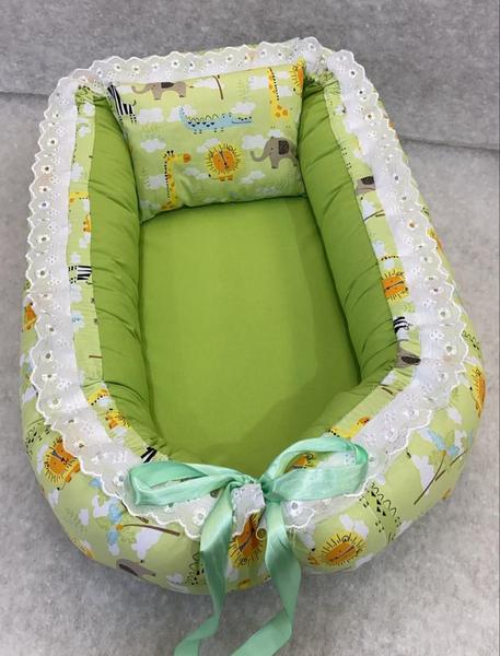 Imagem de Ninho Redutor para bebe  -Super Confortável - Safari Verde