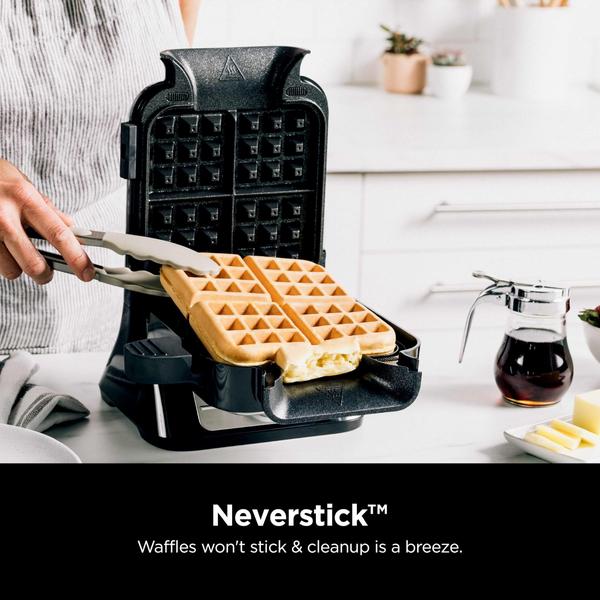 Imagem de Ninja BW1001 NeverStick PRO Máquina de Waffles, 5 Ajustes