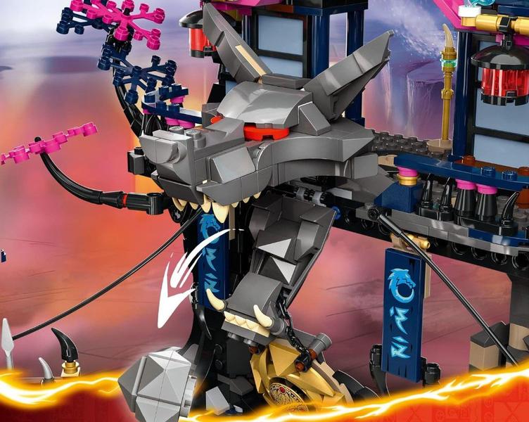 Ninjago Dojo da Sombra da Máscara do Lobo - Lego 71813 - Blocos de