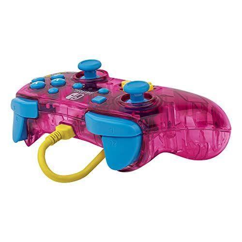 Imagem de Nintendo Switch Controller com Design Ergonômico - Rock Candy por PDP - Bubblegum Princess Peach