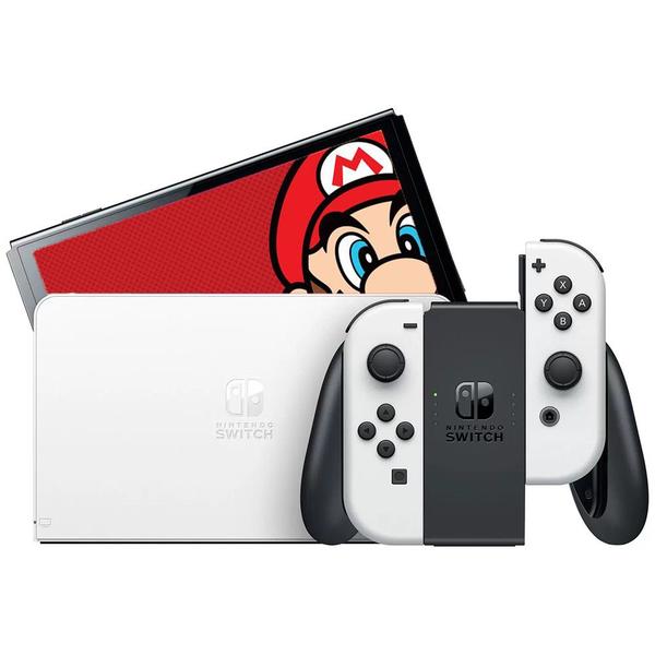 Nintendo Switch OLEDモデル ホワイト Nintendo Switch Oled 64GB 1x Joy-Con Branco Standard - HEGSKAAAA