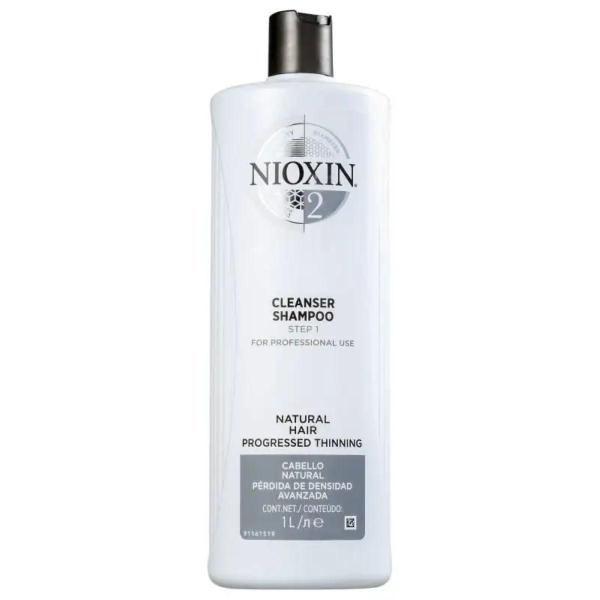 Imagem de Nioxin Sistema 2 Shampoo Cleanser 1 Litro