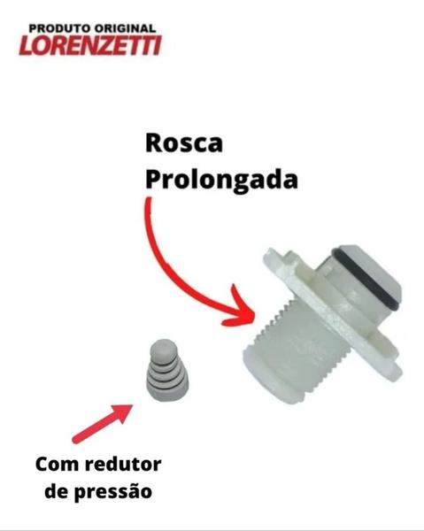 Imagem de Niple Adaptador Engate Rápido Prolongado Acqua Ultra Lorenzetti Original - A19E Modelo Mais Longo