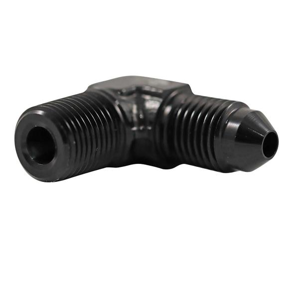 Imagem de Niple Aeroquip 90 Graus Preto 1/8NPT x 3AN - Cód.8342