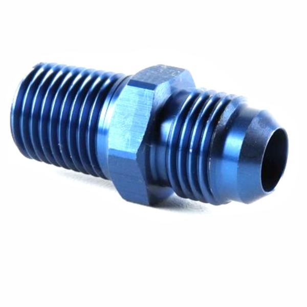 Imagem de Niple conexão americana 06an x 1/4" npt azul (0614na) mtr