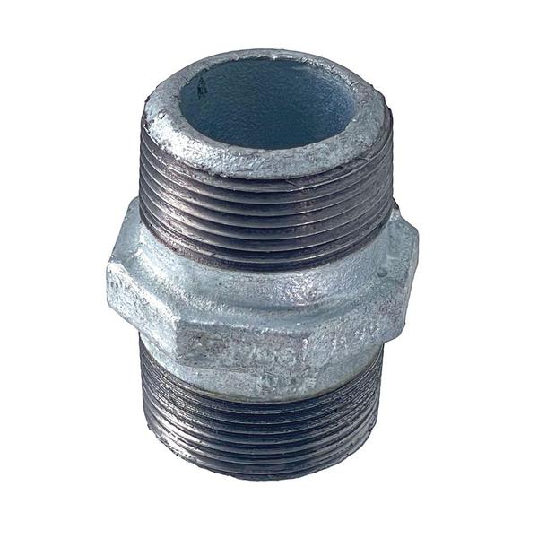 Imagem de Niple Duplo Tupy Galvanizado 1.1/4" NPT 300 LBS