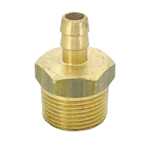 Imagem de Niple para Mangueira Latão 3/4" NPT Macho x 3/8" BM