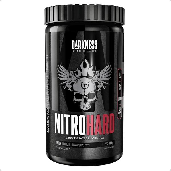 Imagem de Nitro Hard Whey Protein Complex Pote 900g Darkness