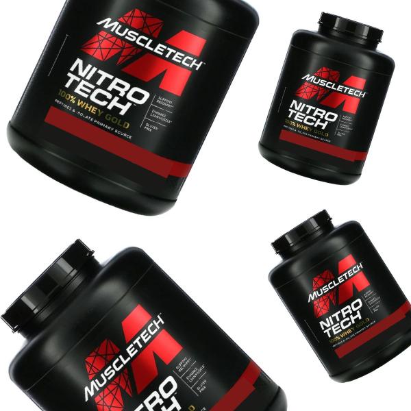 Nitro Tech 100% Whey Gold Protein Muscletech 2,28kg Imagem de Nitro Tech 100% Whey Gold Protein Muscletech 2,28kg