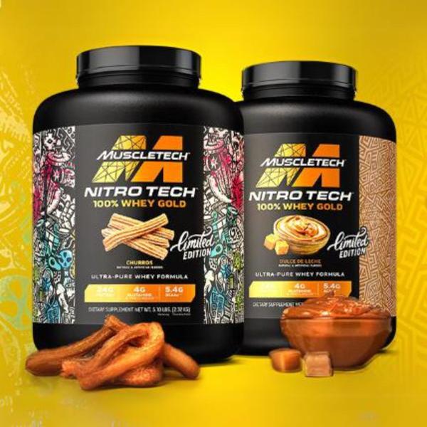 Imagem de Nitro Tech Whey Gold Sabor Churros 2,32 Kg  Muscletech