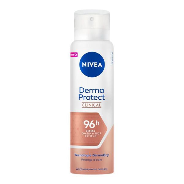 Imagem de Nivea derma desodorante aerossol protect clinical com 150ml 