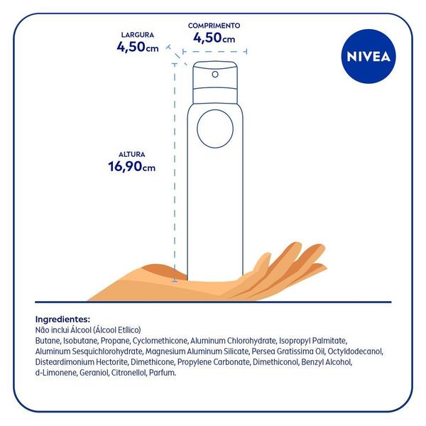 Imagem de Nivea Desodorante Antitranspirante Aerosol Dry Comfort Promo 200Ml - 6 Unidades