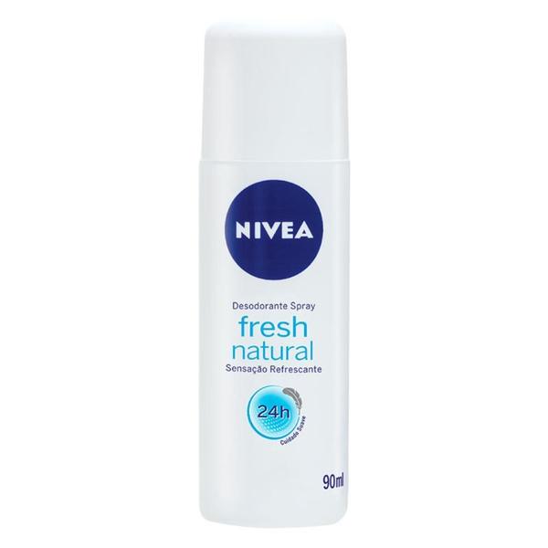 Imagem de Nivea desodorante spray fresh natural com 90ml 