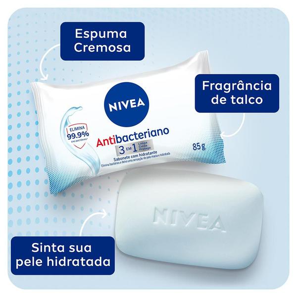 Imagem de NIVEA Sabonete Em Barra Antibacteriano 3 Em 1