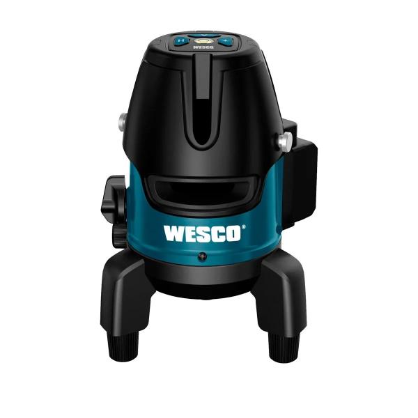 Imagem de Nível a laser 5 linhas verde profissional com bateria  de lítio ws8911k wesco