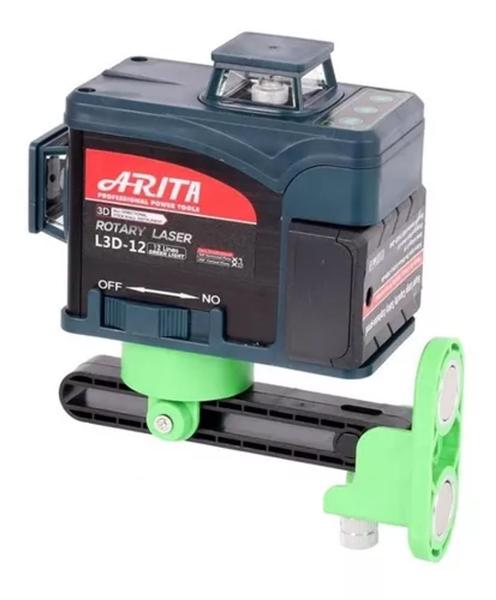 Imagem de Nível A Laser Arita 12 Linhas 360 Controle Remoto + Maleta