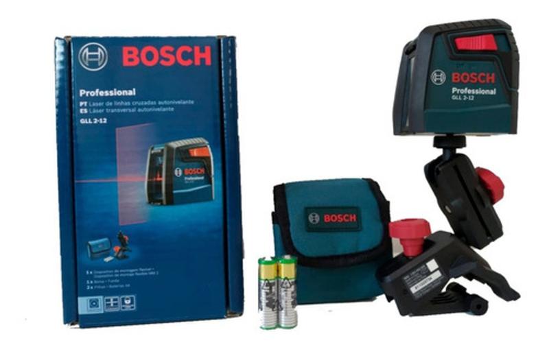 Imagem de Nível a laser Bosch 2.12 2 linhas Vermelho 12m 220v