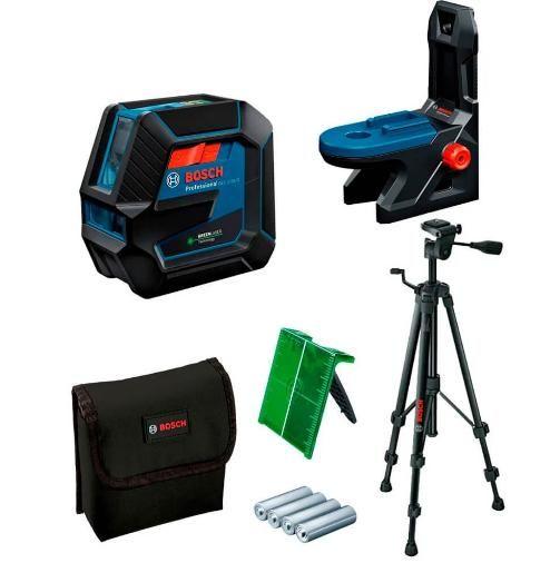 Nivel A Laser Gcl 2-50g 15m C/recp 50m Verde C/tripe Bt 150 - Bosch Imagem de Nivel A Laser Gcl 2-50g 15m C/recp 50m Verde C/tripe Bt 150