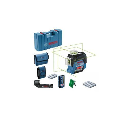 Nivel A Laser Gll 3-80 Cg 120m Linhas Verde Com Receptor Lr7 - Bosch Imagem de Nivel A Laser Gll 3-80 Cg 120m Linhas Verde Com Receptor Lr7