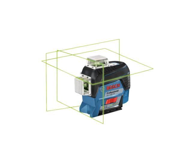 Nivel A Laser Gll 3-80 Cg 120m Linhas Verde Com Receptor Lr7 - Bosch Imagem de Nivel A Laser Gll 3-80 Cg 120m Linhas Verde Com Receptor Lr7