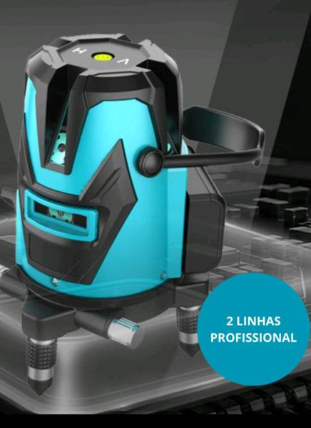 Imagem de Nível A Laser Profissional 40 Metros 2 5.00 (1)  Linhas 360 Parede, Teto e Chão 