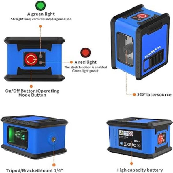 Imagem de Nível a Laser Rotativo 360 Graus AutoNivelante