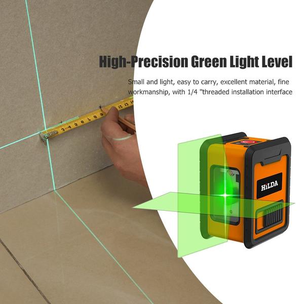 Nível A Laser Verde 2 Linhas Com Função De Alarme Kkmoon - J-One Imagem de Nível A Laser Verde 2 Linhas Com Função De Alarme Kkmoon