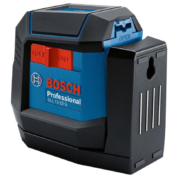 Imagem de Nível com Linhas a Laser Verde de Chão 12 Metros para Bateria de Íons de Lítio GLL 12-22 G + Bolsa - 0601065320-000 - BOSCH