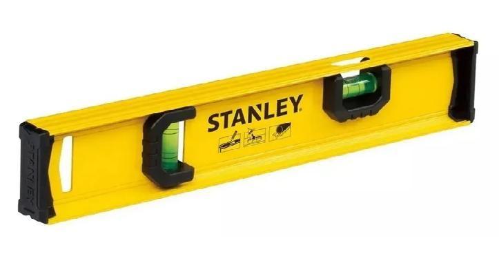 Imagem de Nivel de aluminio stanley 12pol c/2bolhas