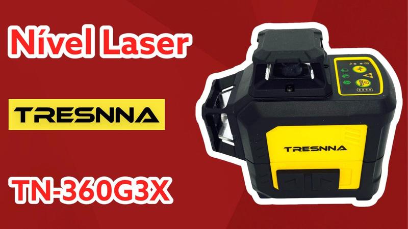 Imagem de Nível Laser 12 linhas 360 - Tresnna (O Laser Mais Potente do Mercado)