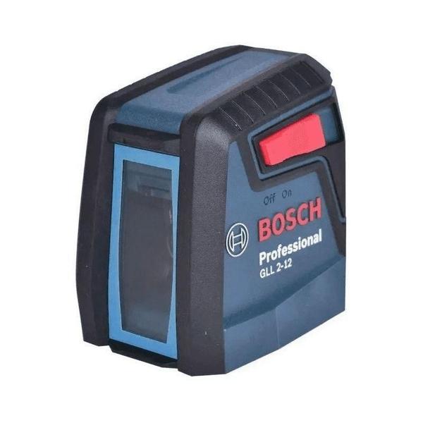 Imagem de Nível Laser Bosch GLL 2-12 alcance 12m com suporte e bolsa de proteção