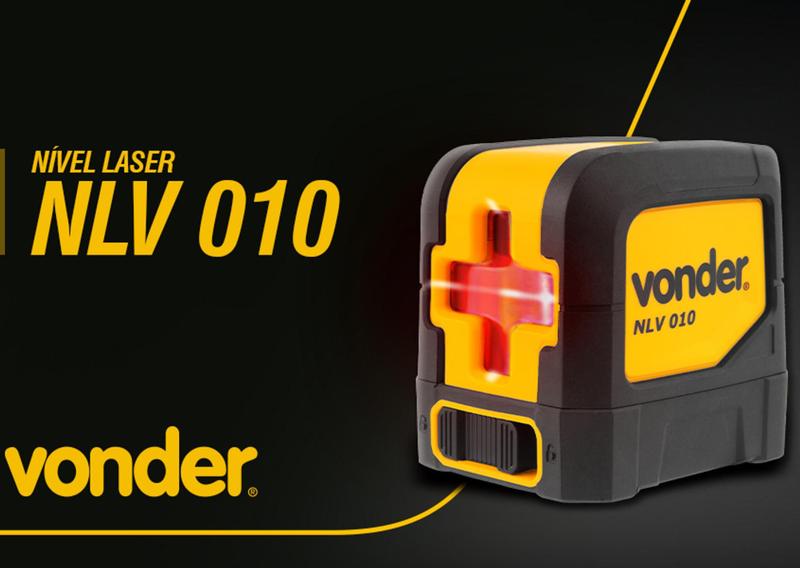 Imagem de Nivel Laser vonder vermelho 10mt Nlv010 - Vonder